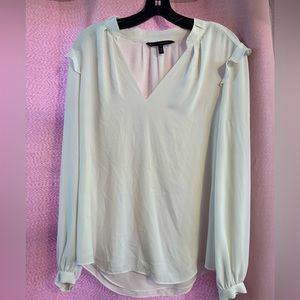 White long sleeve blouse